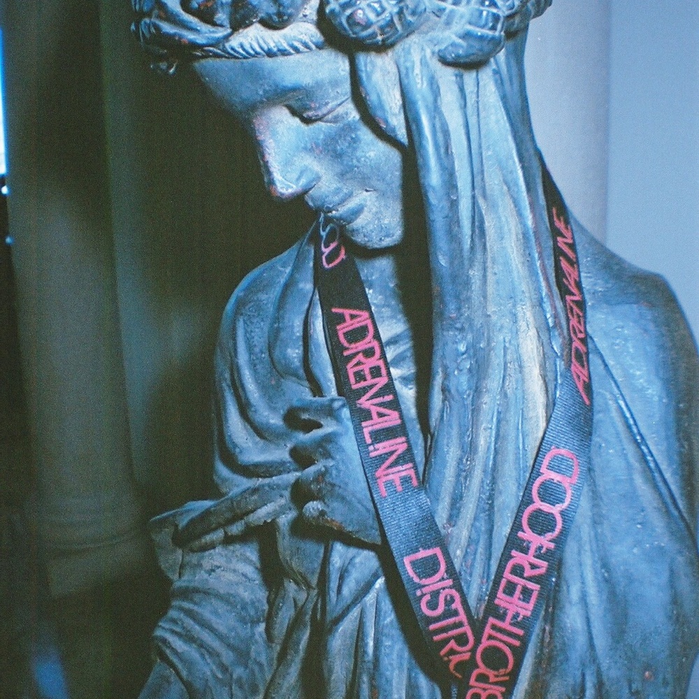 BrotherhoodBAD Bottle Opening Blue Lanyard